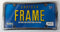Cruiser License Plate Frame Classic Lite 20030 Chrome