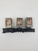 Allen-Bradley 700-HA32Z24 Series A 24VDC Relay With Socket (Lot of 3)