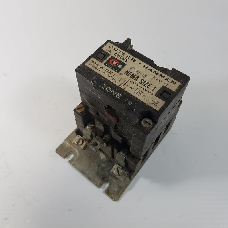 Cutler-Hammer C10CN3 Size 1 Contactor