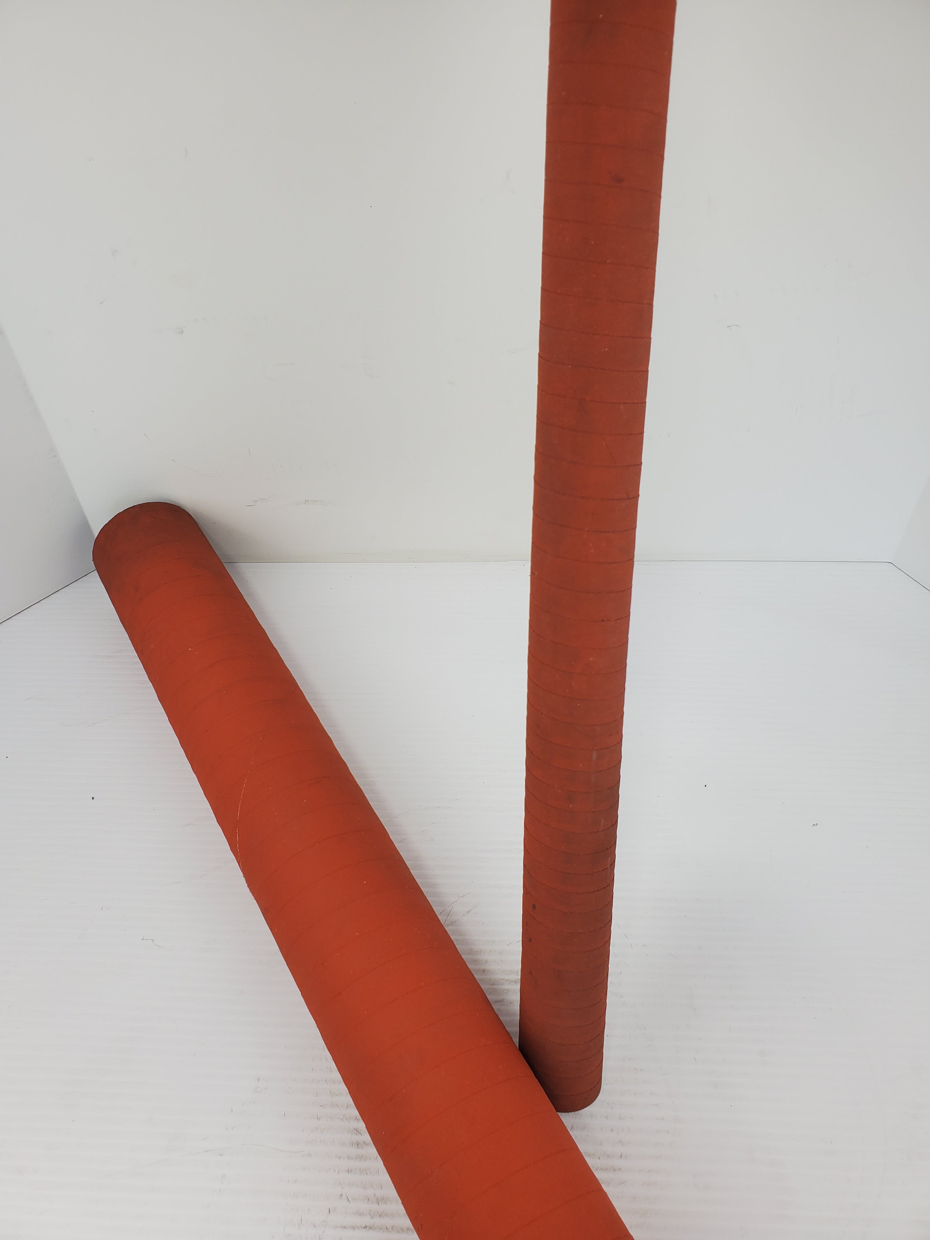 Donaldson 36" x 3" & 29" x 1-1/2" Round Poly Connector/Sleeve Hose Tube Lot of 2