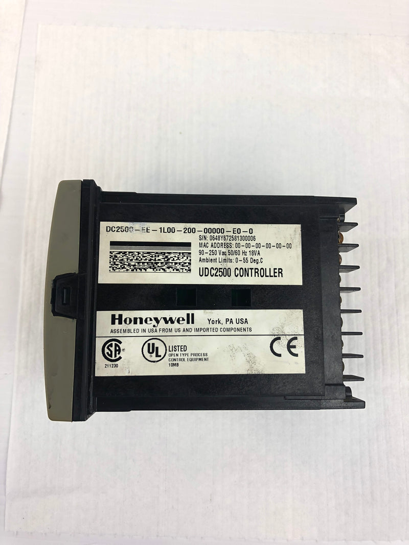 Honeywell DC2500-EE-1L00-200-00000-E0-0 Controller UDC2500 90-250VAC 50/60HZ