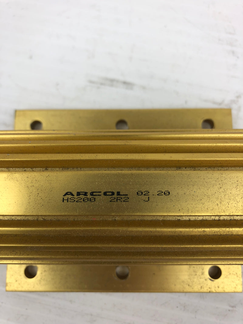 ARCOL HS200 2R2 16R F Wire Panel Mount Resistor