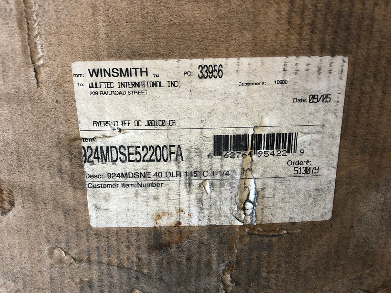 Winsmith 924MDSE52200FA Gearbox Speed Reducer 924MDSNE 145TC