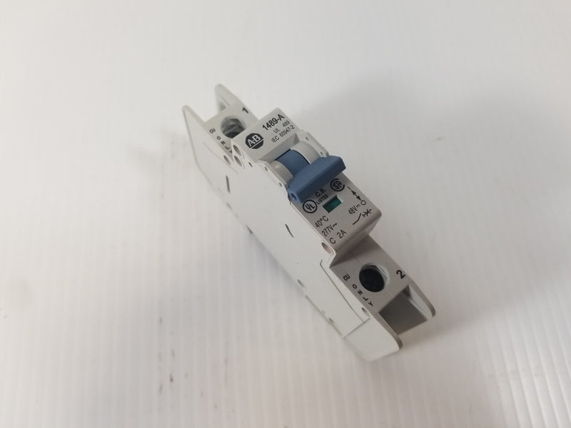 Allen-Bradley 1489-A1C020 1-Pole 2A Circuit Breaker