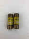 Buss LPJ-4-1/2SP Low Peak Dual Element Time Delay Fuse - Lot of 2