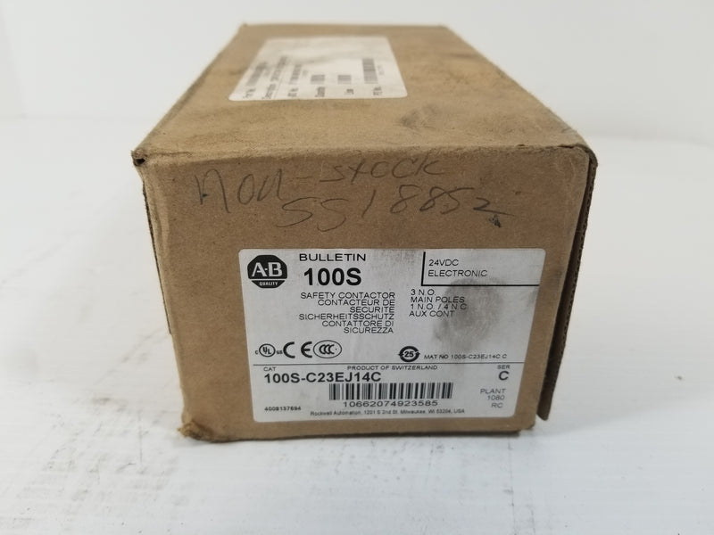 Allen-Bradley 100S-C23EJ14C Safety Contactor