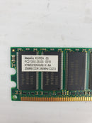 Hynix PC2100U-25330 0310 DDR-RAM Memory HYMD232646A8-H AA 256MB DDR 266MHz CL2.5