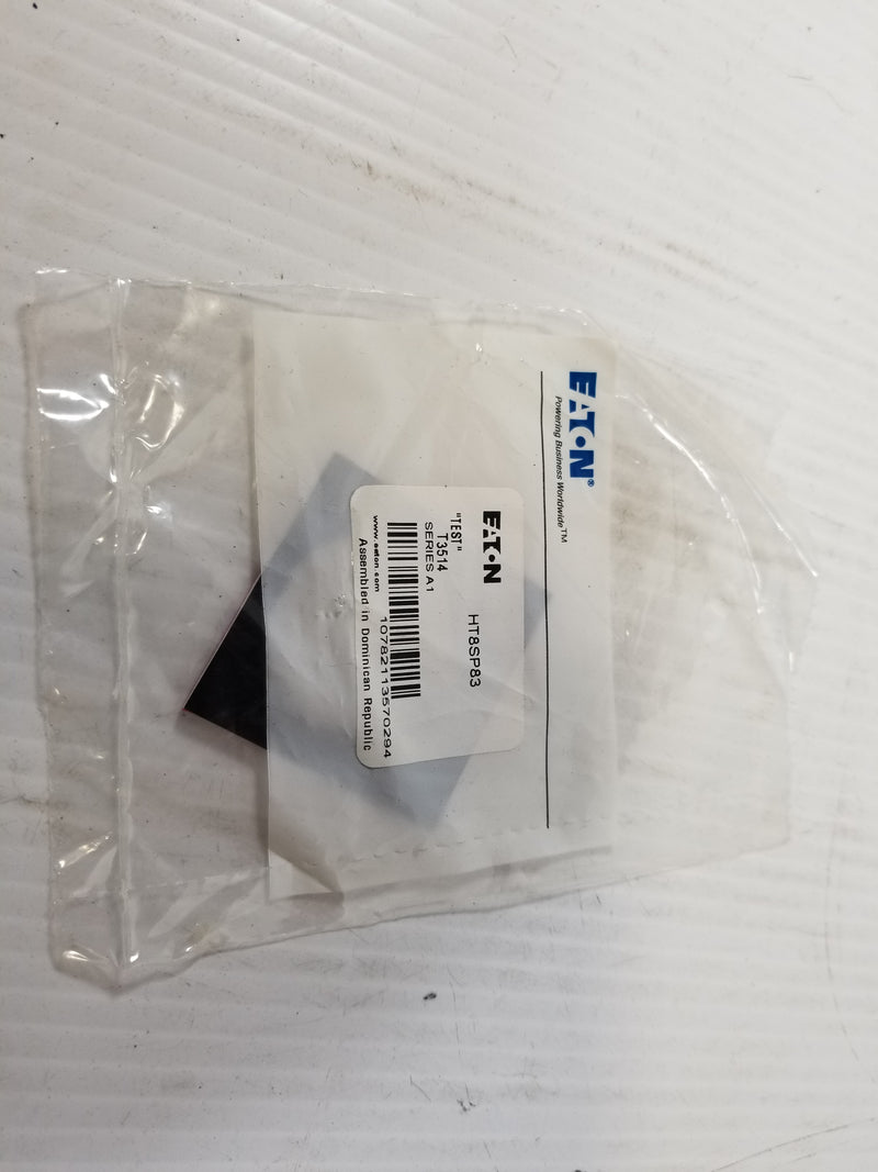 Eaton HT8SP83 Pushbutton Accessory Label Test