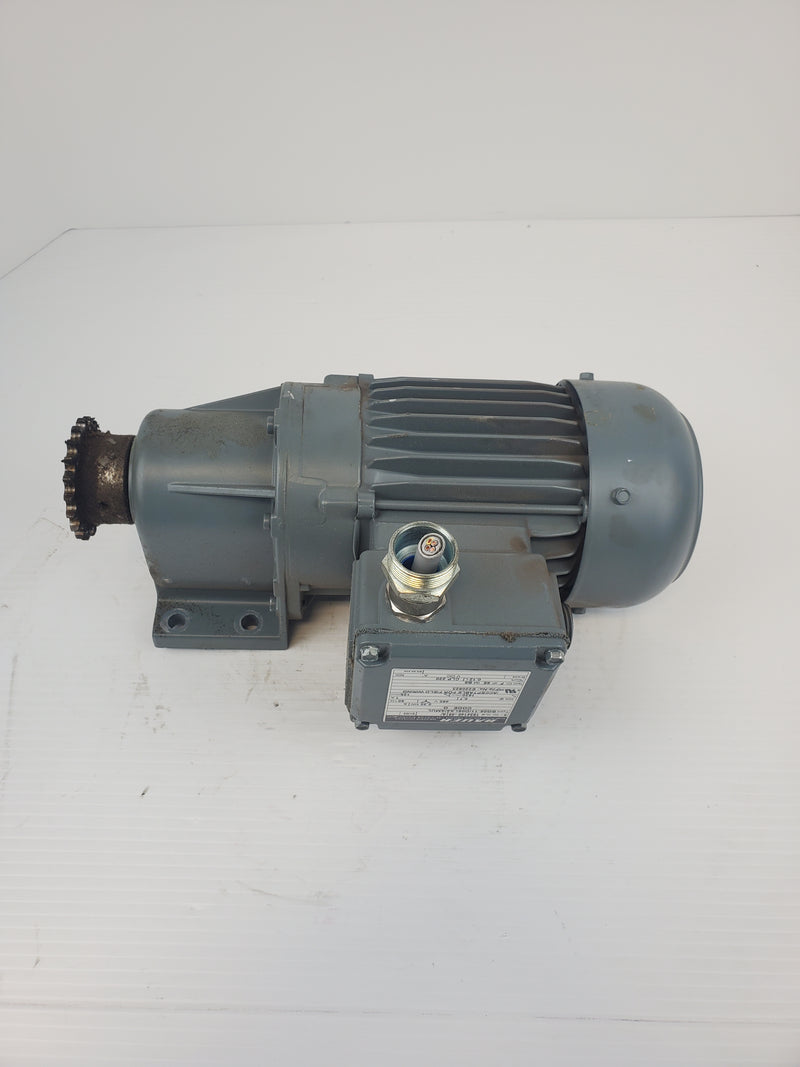 Danfoss Bauer 1934148-49 Gear Motor BG06-11/D06LA4/AMUL Code G 3PH