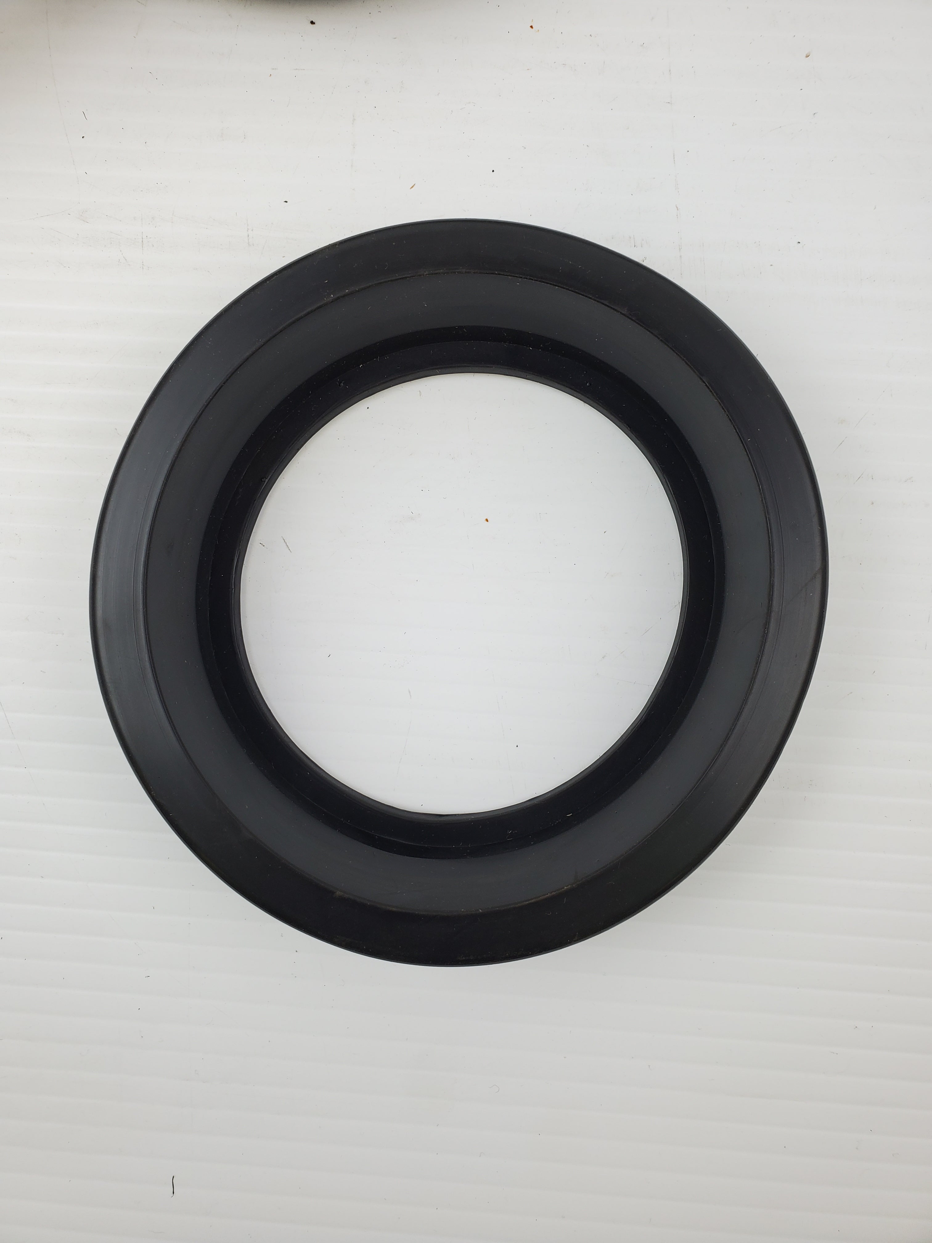 4" Black Rubber Grommet Bezel Sealed Gasket #2 (Lot of 7)