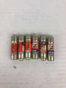 Amp-Trap ATDR20 Time Delay Fuse 20A 600 VAC - Lot of 6