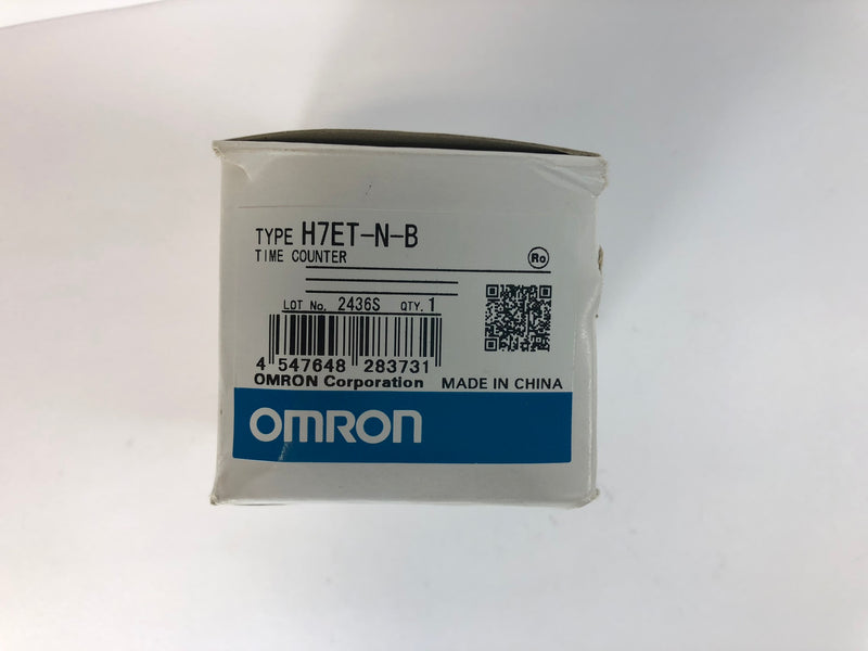 Omron H7ET-N-B Time Counter Hour Meter