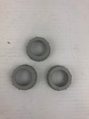 1" Plastic Fitting Adapter Spacer Ring - Lot of 3