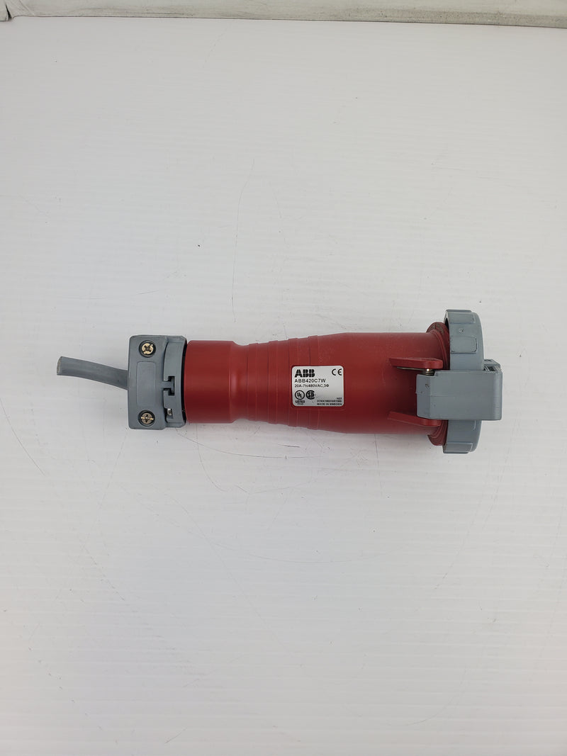 ABB ABB420C7W Pin and Sleeve Connector 20A-7H/480VAC - 30