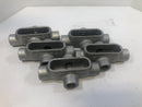 Crouse-Hinds 3/4" X27 Conduit Body Lot of 5