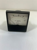 Simpson Panel Meter 0-100 AC Amperes