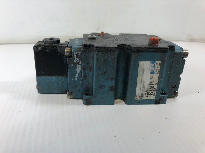 Mac 6523B-000-PM-611DA Solenoid Valve PME-611DAAG 24VDC Used