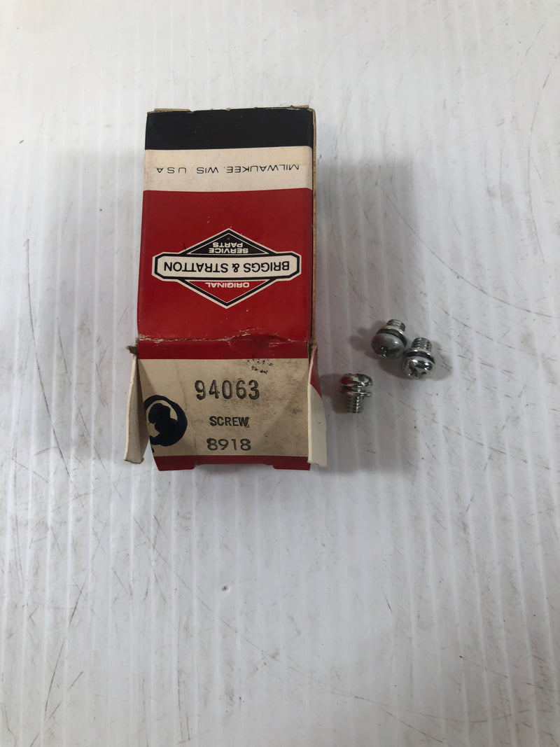 Briggs & Stratton Screw 94063 Lot of 3