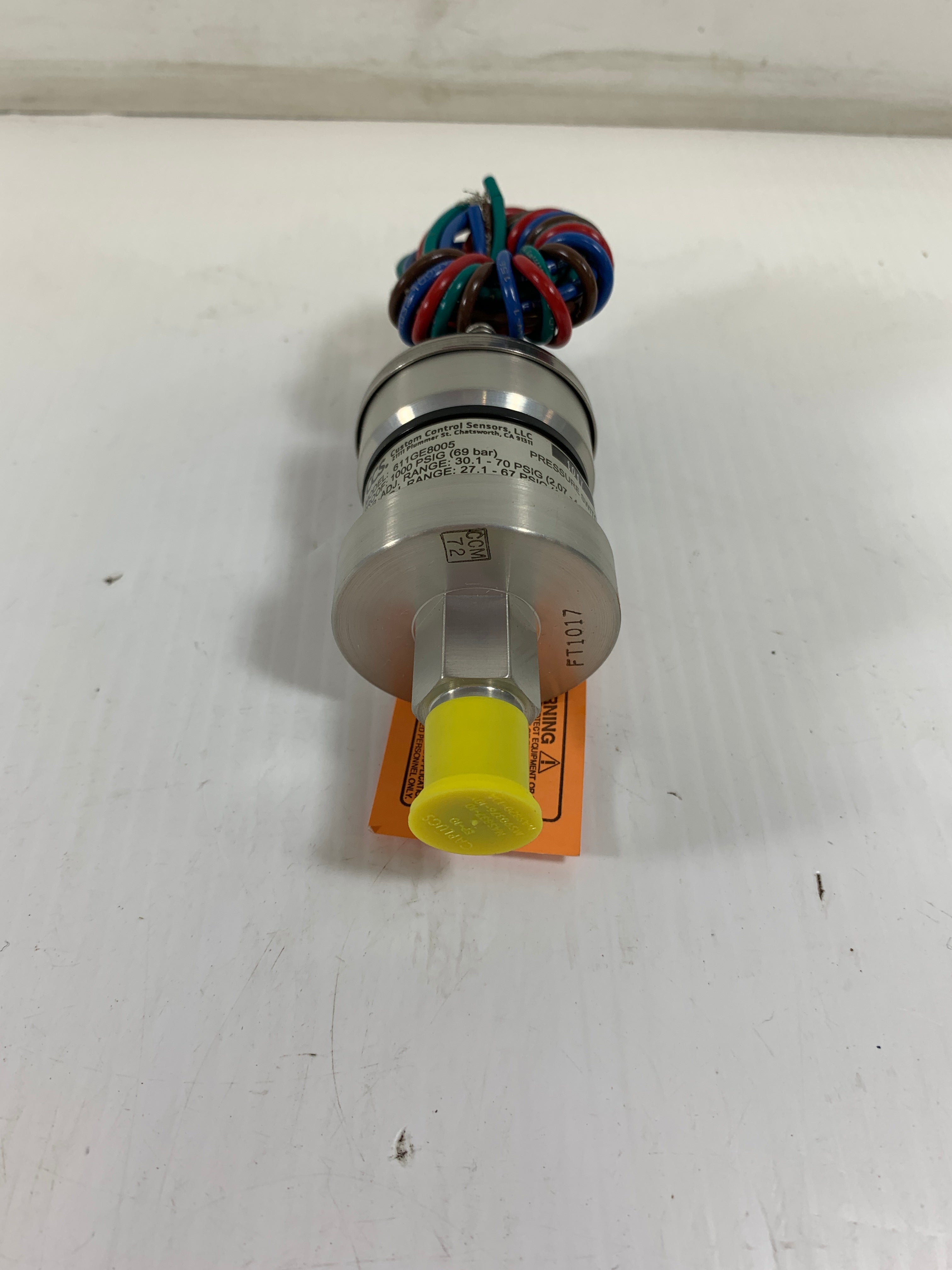 CSS Pressure Switch 611GE8005 1000 PSIG 69 bar