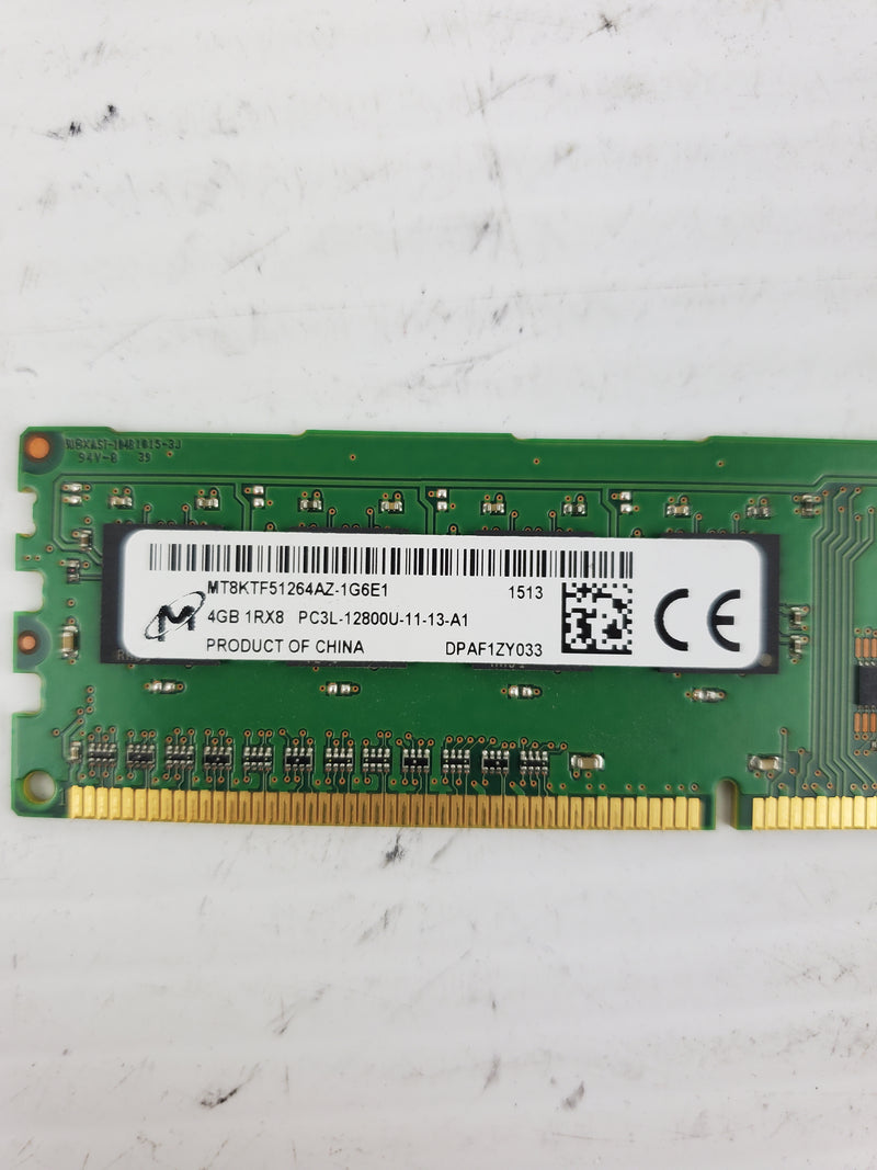 Micron MT8KTF51264AZ-1G6E1 Desktop Memory Ram 4GB