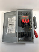 Siemens Heavy Duty Safety Switch HF361R 30 Amp 600 VAC 250 VDC Rainproof