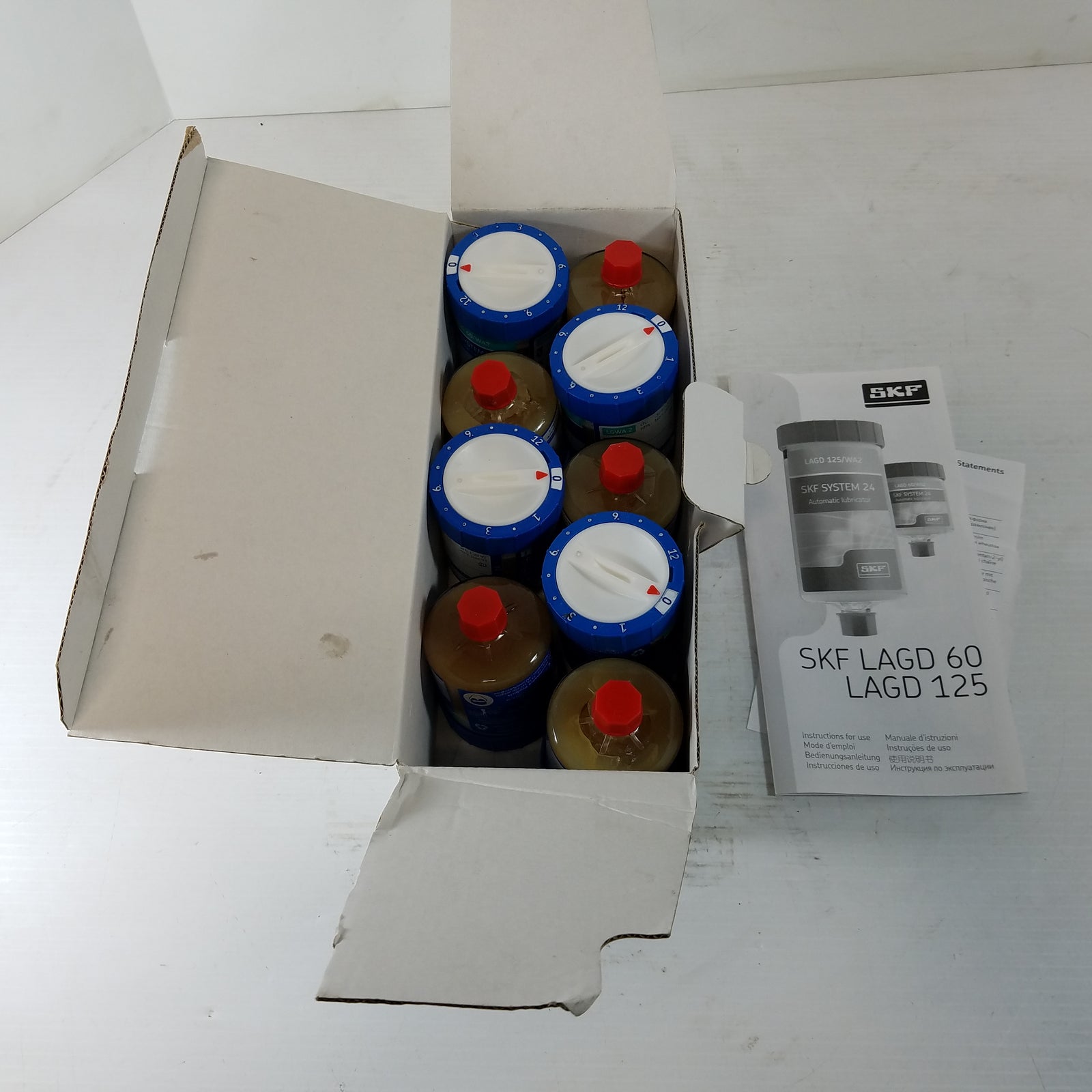 SKF LAGD 60/WA2 Automatic Lubricator (Box of 9) Metal Logics, Inc.