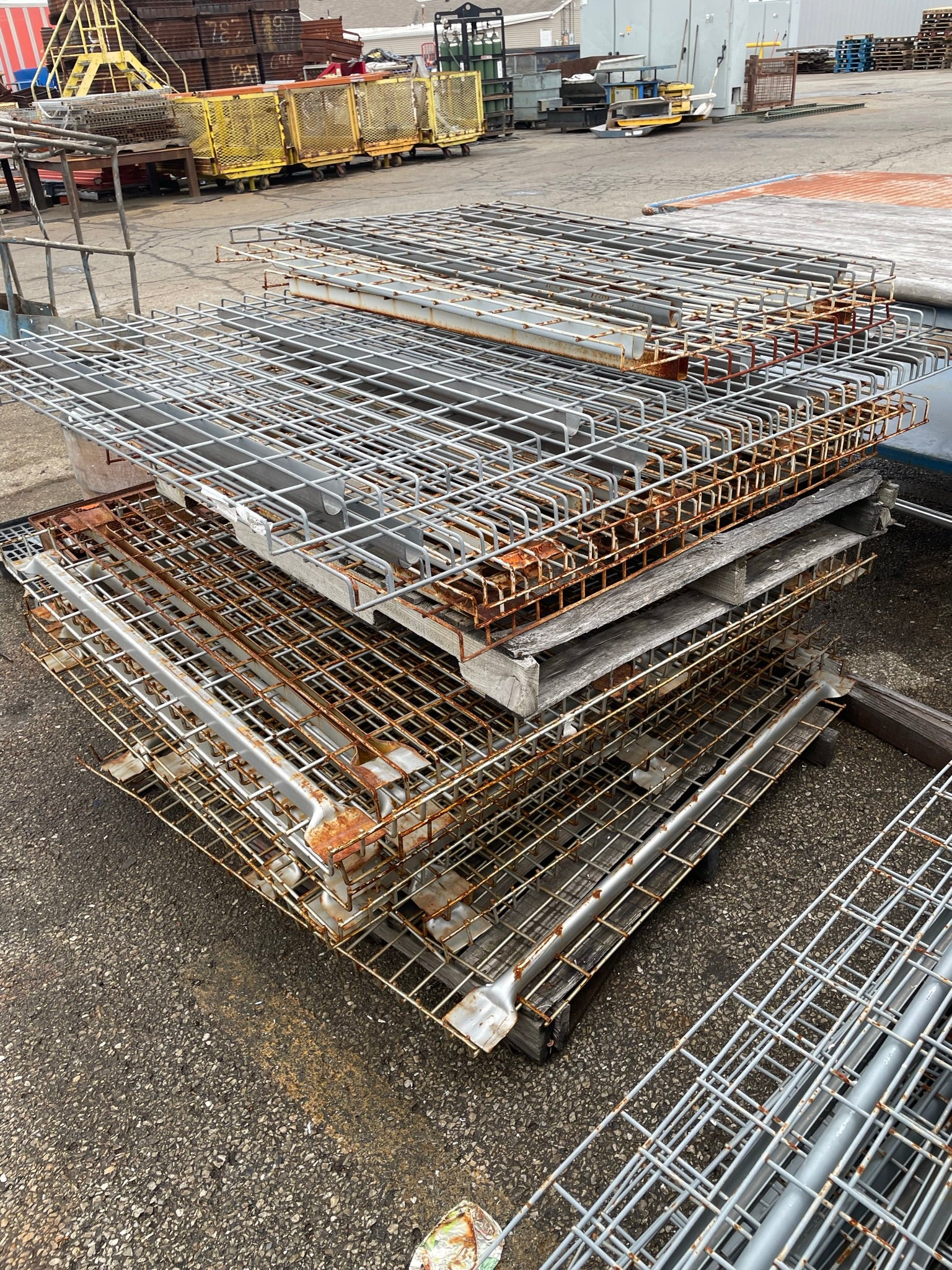 Wire Decking for Pallet Racking Shelves 58" Wide x 49" Deep