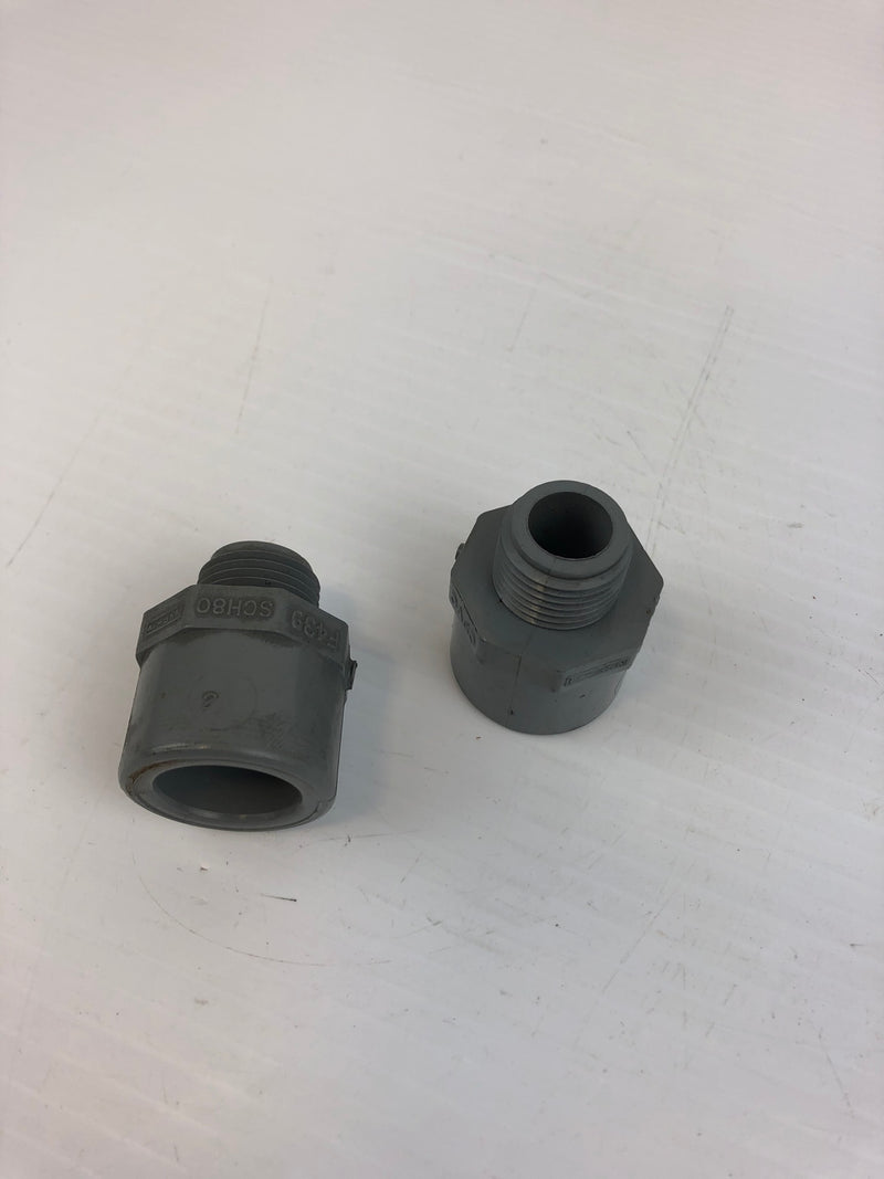 Colonial F439 CPVC 1/2" Fitting SCH80 (lot of 2)