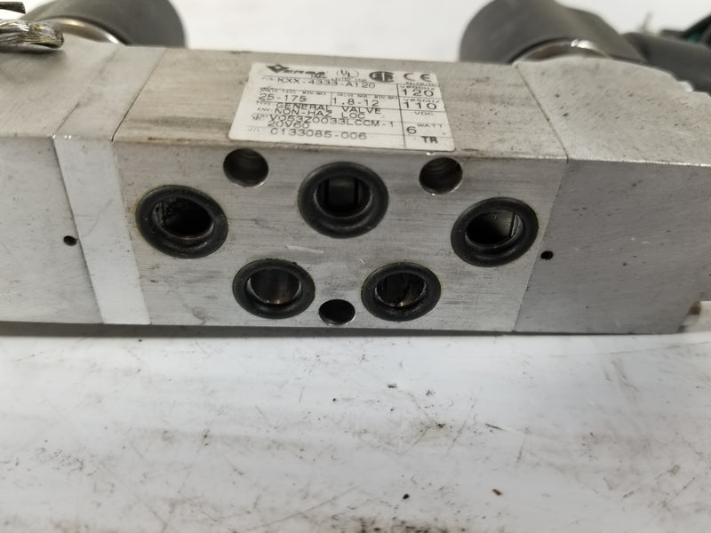 Versa KXX-4333-A120 General Pneumatic Solenoid Valve