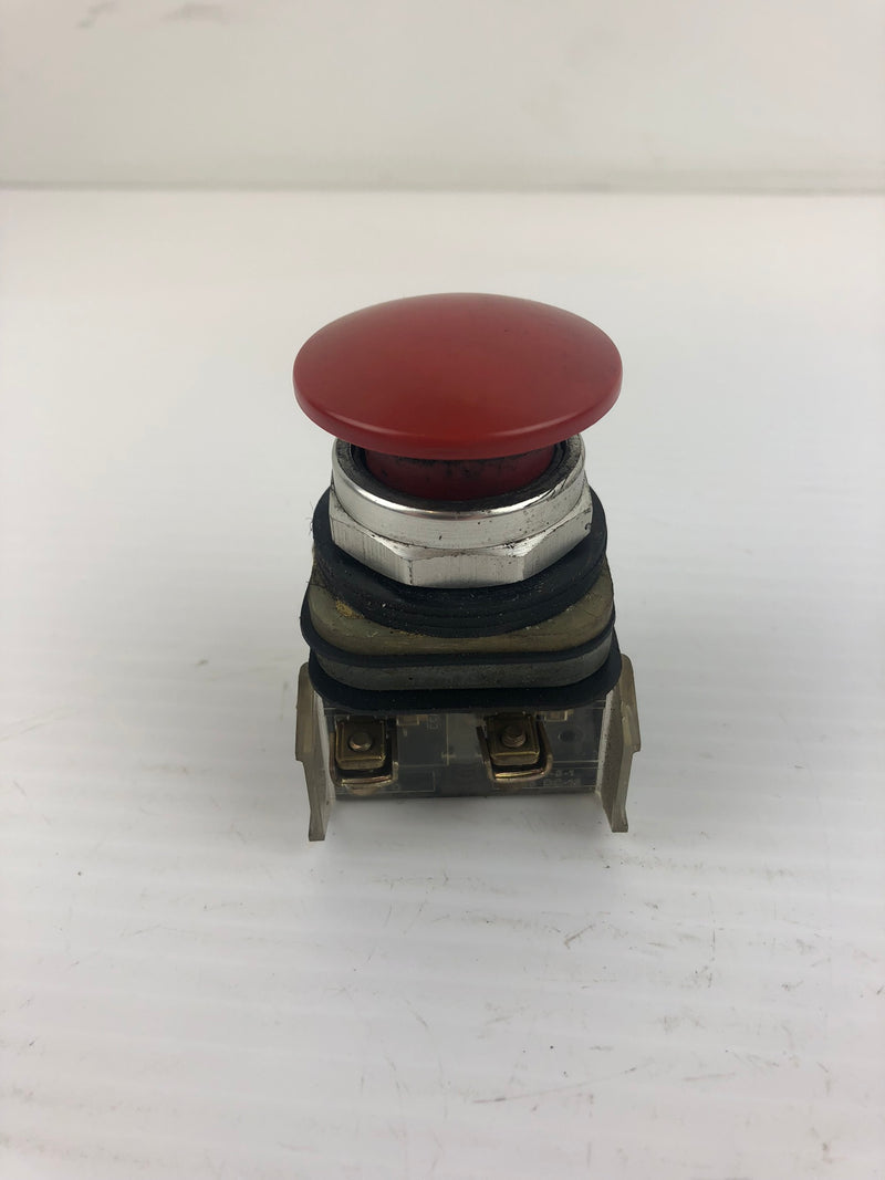 Allen-Bradley 800T-D Series N Red Push Button