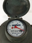 Neptune 2" T-10 Water Meter Direct Reading Gauge