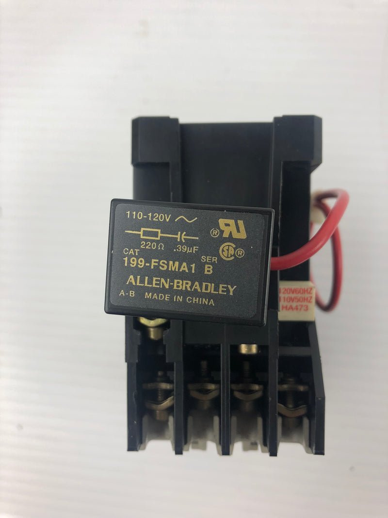 Allen-Bradley 100-A09ND3 Series B Contactor with 193-BSB 42B Overload Relay