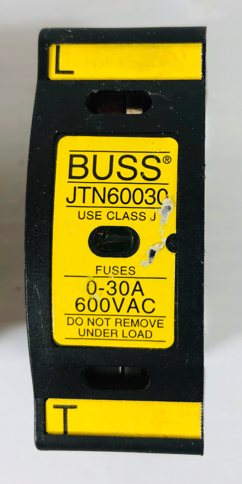 Buss Low Peak Fuse LPJ-5SP and Fuse Holder JTN60030 (Lot of 5)