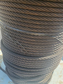 Wire Rope 7x33 Metal Cable Spool 7/8" D 968 lbs. Rigging