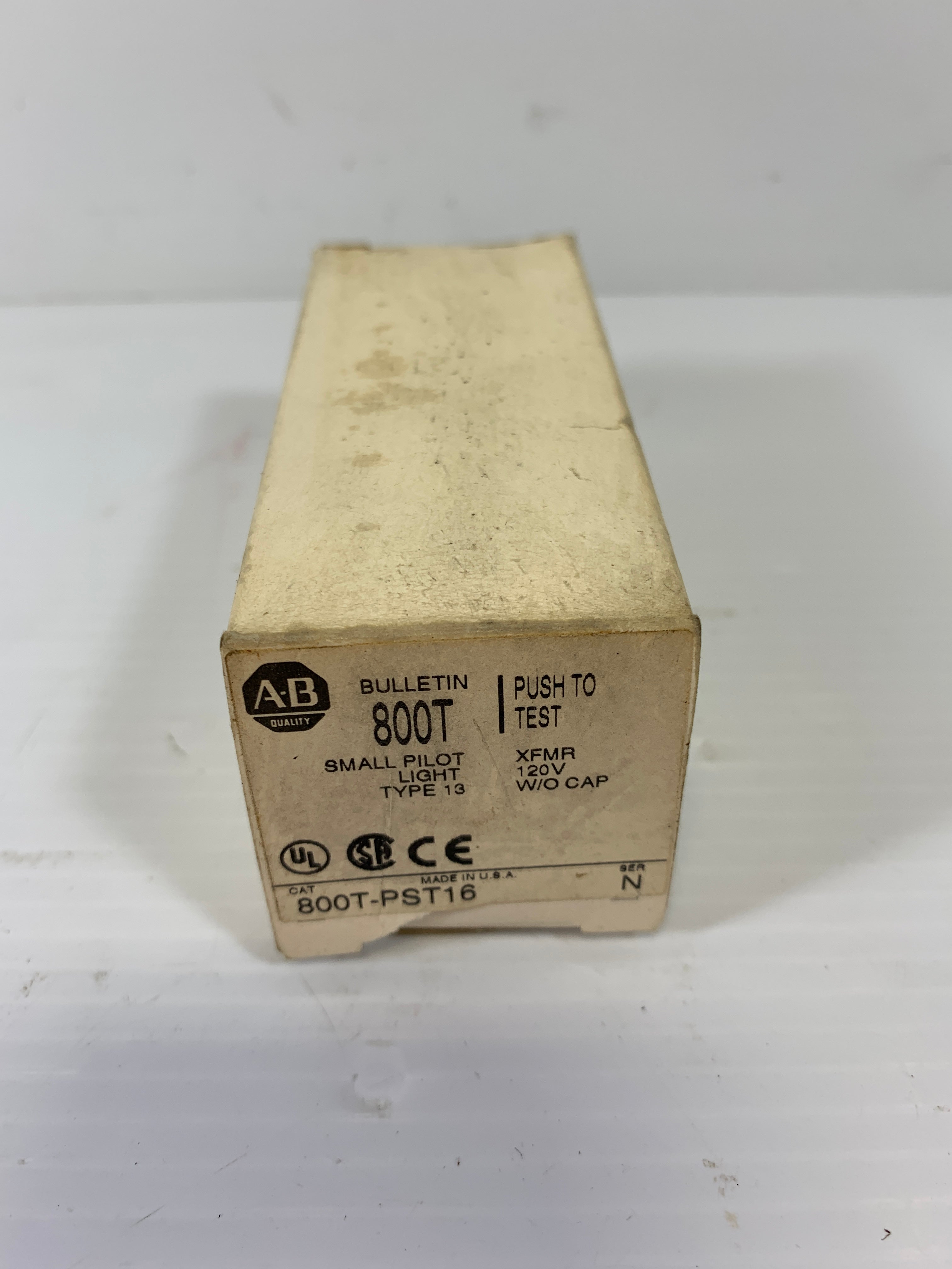 Allen-Bradley 800T-PST16 Pilot Light Series N