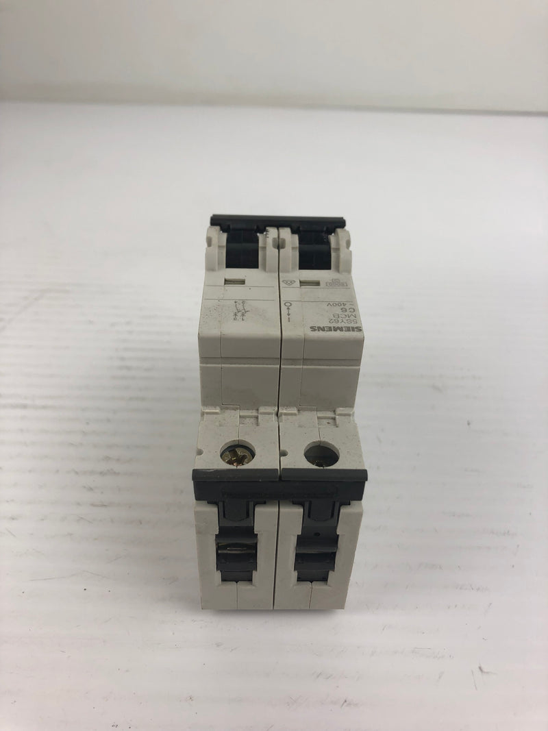 Siemens 5SY6206-7 Circuit Breaker MCB C6 ~400V