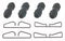 Carlson Disc Brake Hardware Kit Front H5605