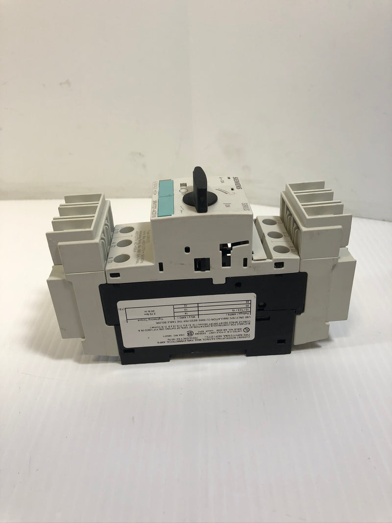 Siemens Sirius 3RV1721-4CD10 Circuit Breaker