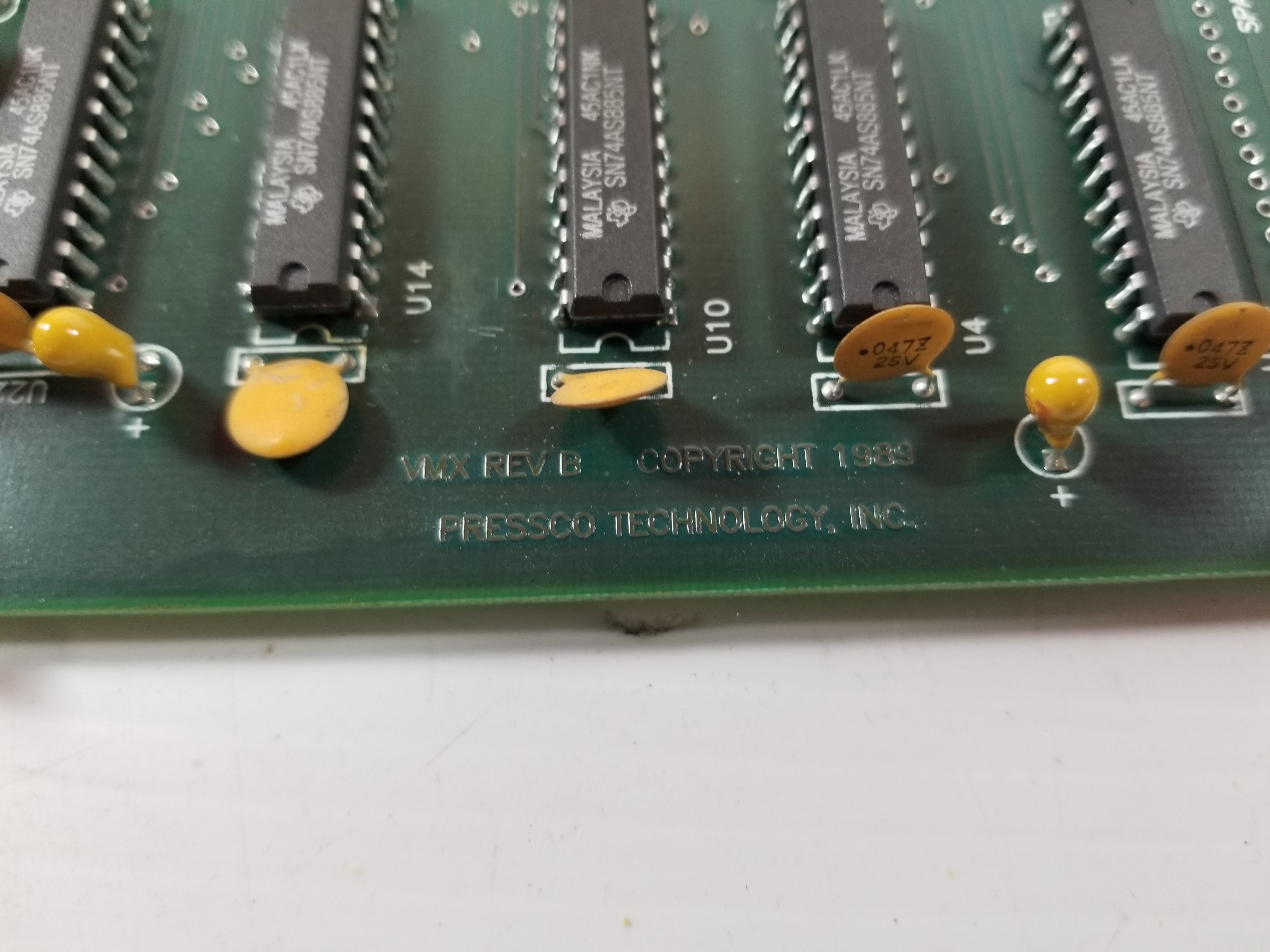 Pressco VMX Revision B Control Board