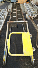 Lapeyre Stainless Steel Alternating Tread Stair 15 Step Space Saver Safety Door