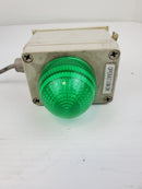 Green Safety Light Operation OK With Bracket - No Cord