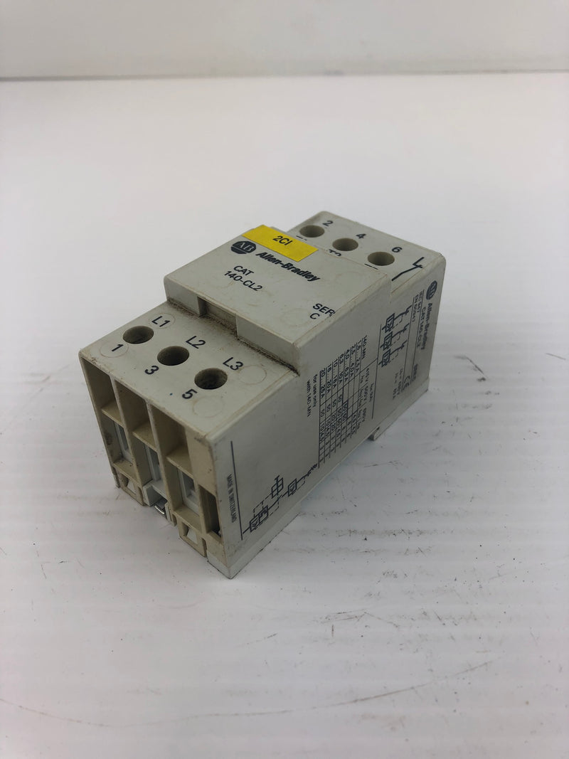 Allen-Bradley 140-CL2 Series C Current Limiter 600VAC 25FLA