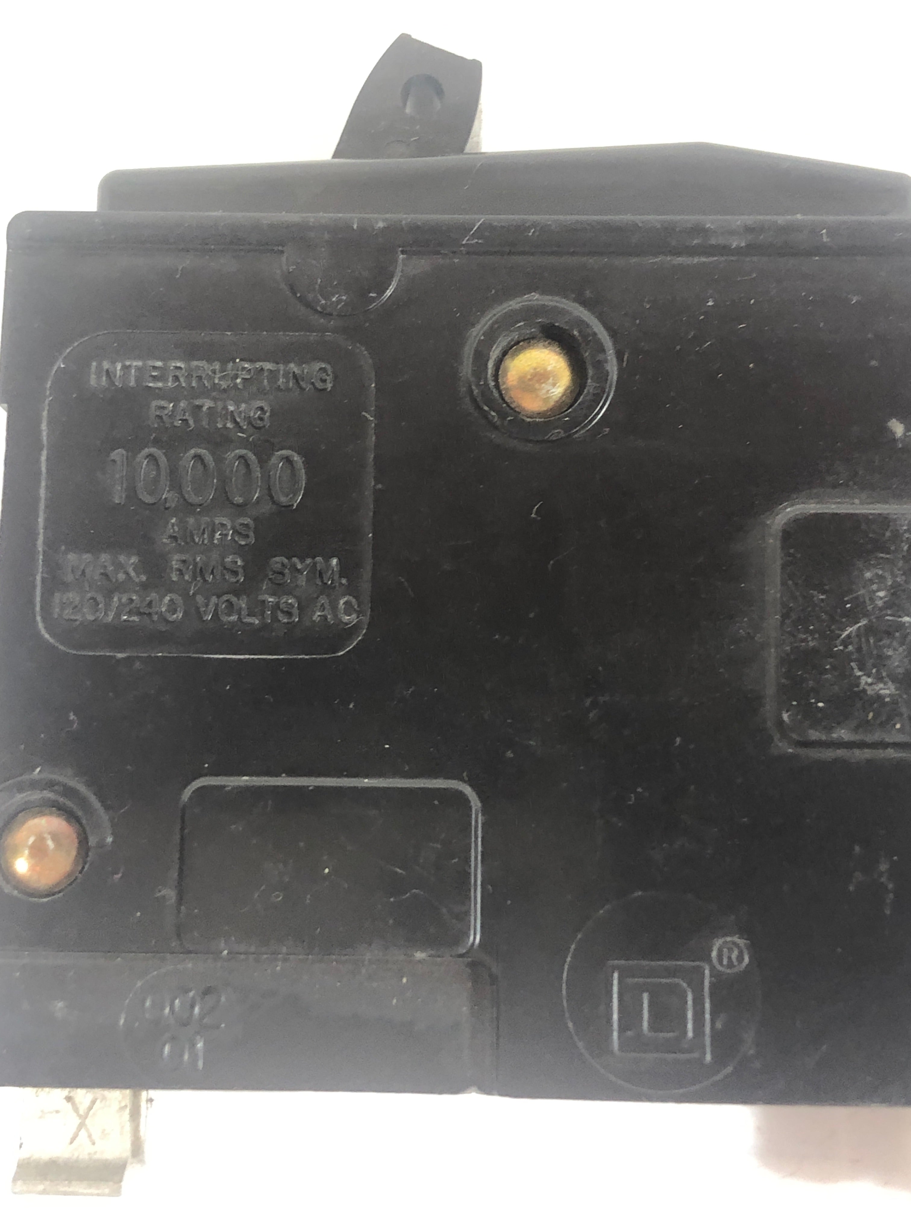 Square D 20 Amp Single Pole Circuit Breaker