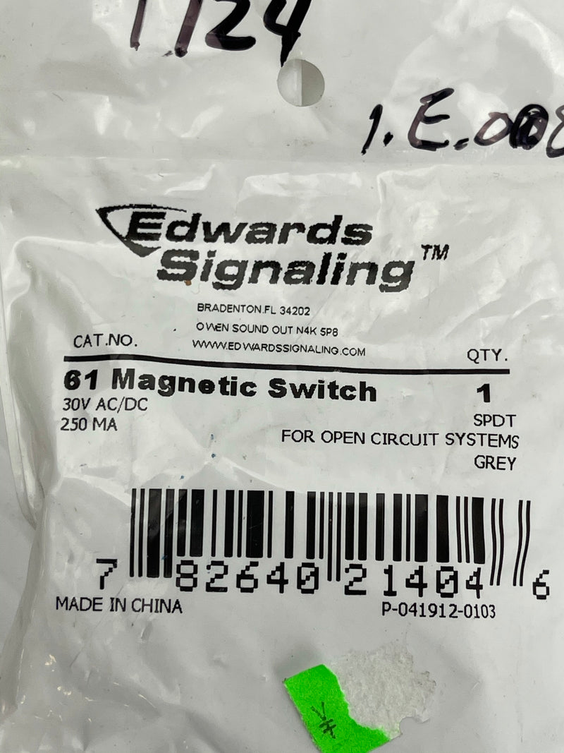 Edwards Signaling 61 Magnetic Switch (Lot of 3)