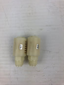 CKD SLW-8A-5B Silencer Bore Resin Body - Lot of 2
