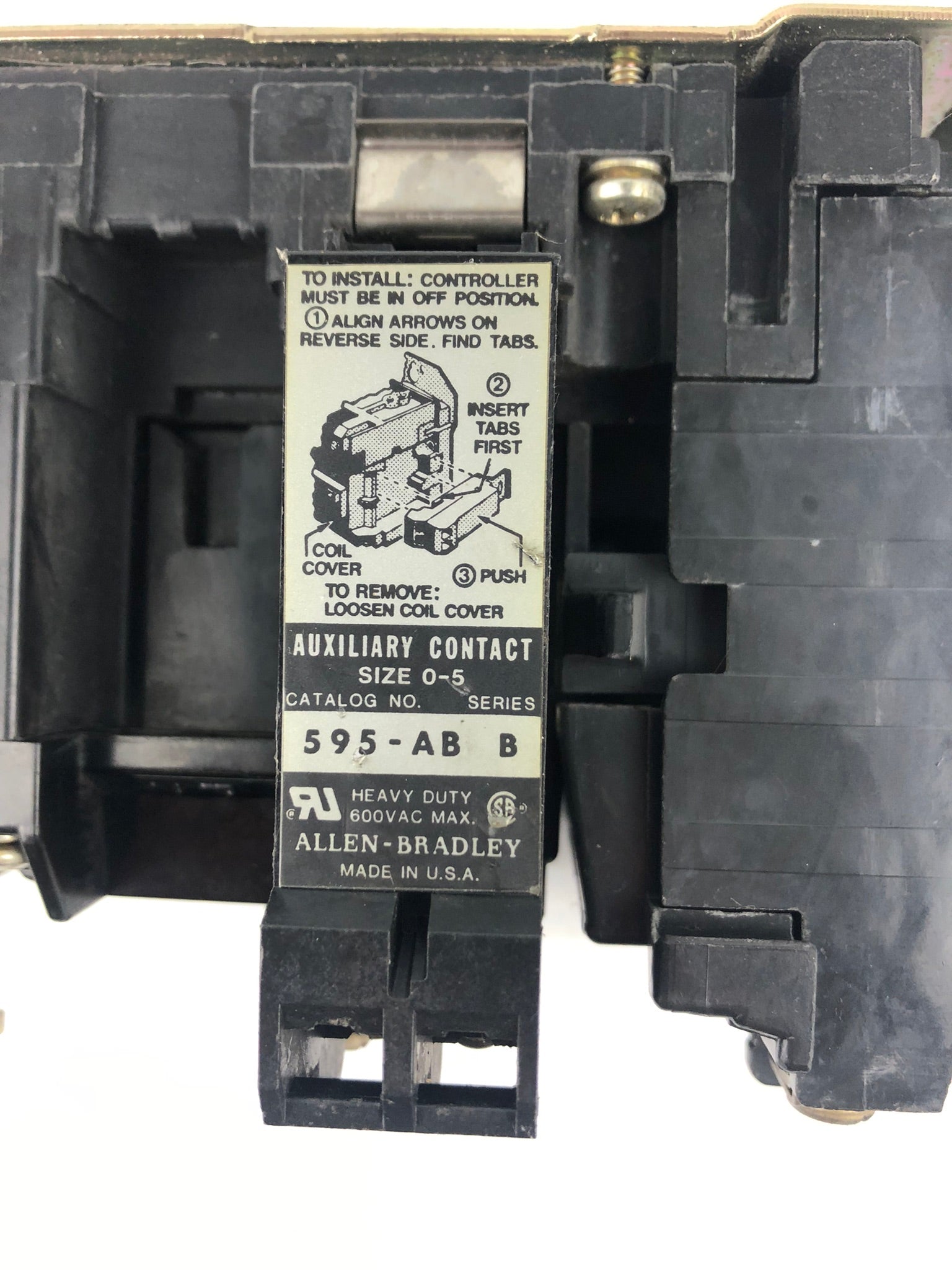 Allen-Bradley 520F-A0D Series W Size 0 3 PH