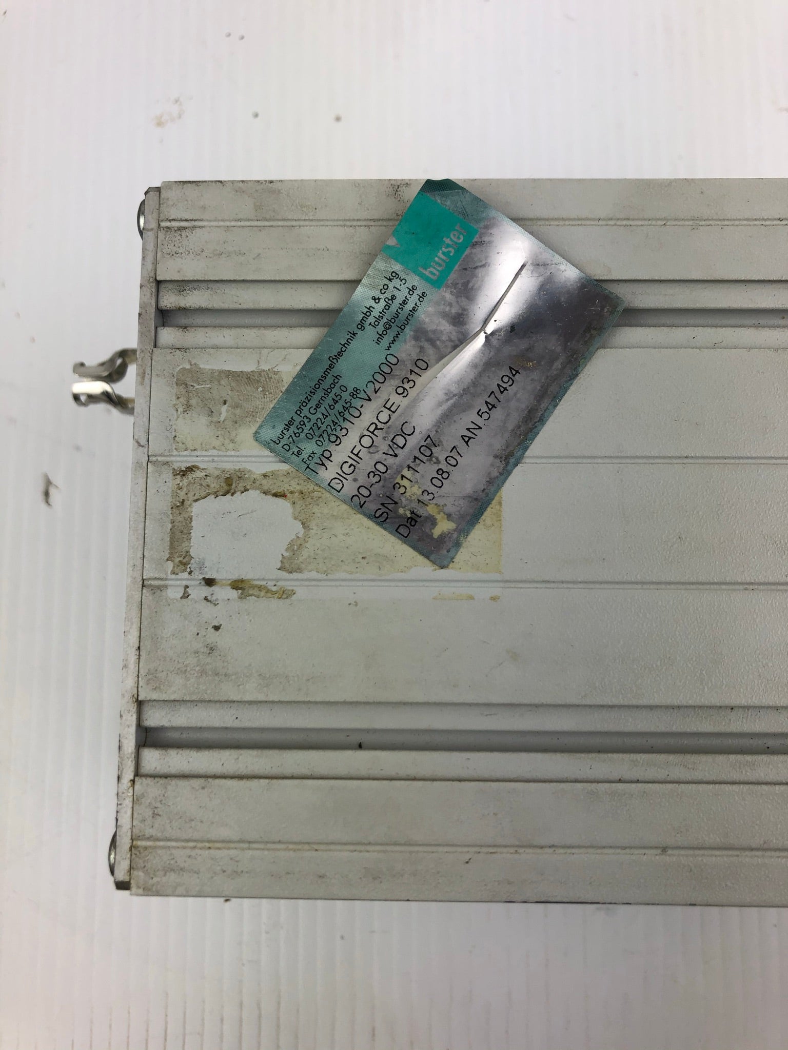 Burster 9310-V2000 Digiforce 9310 20-30VDC Module 311107