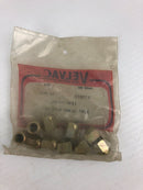 Velvac 033025 3/8" Clamp Ring Nuts - Bag of 10