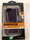 Griffin Survivor Slim iPhone Case 5C Purple with White Trim