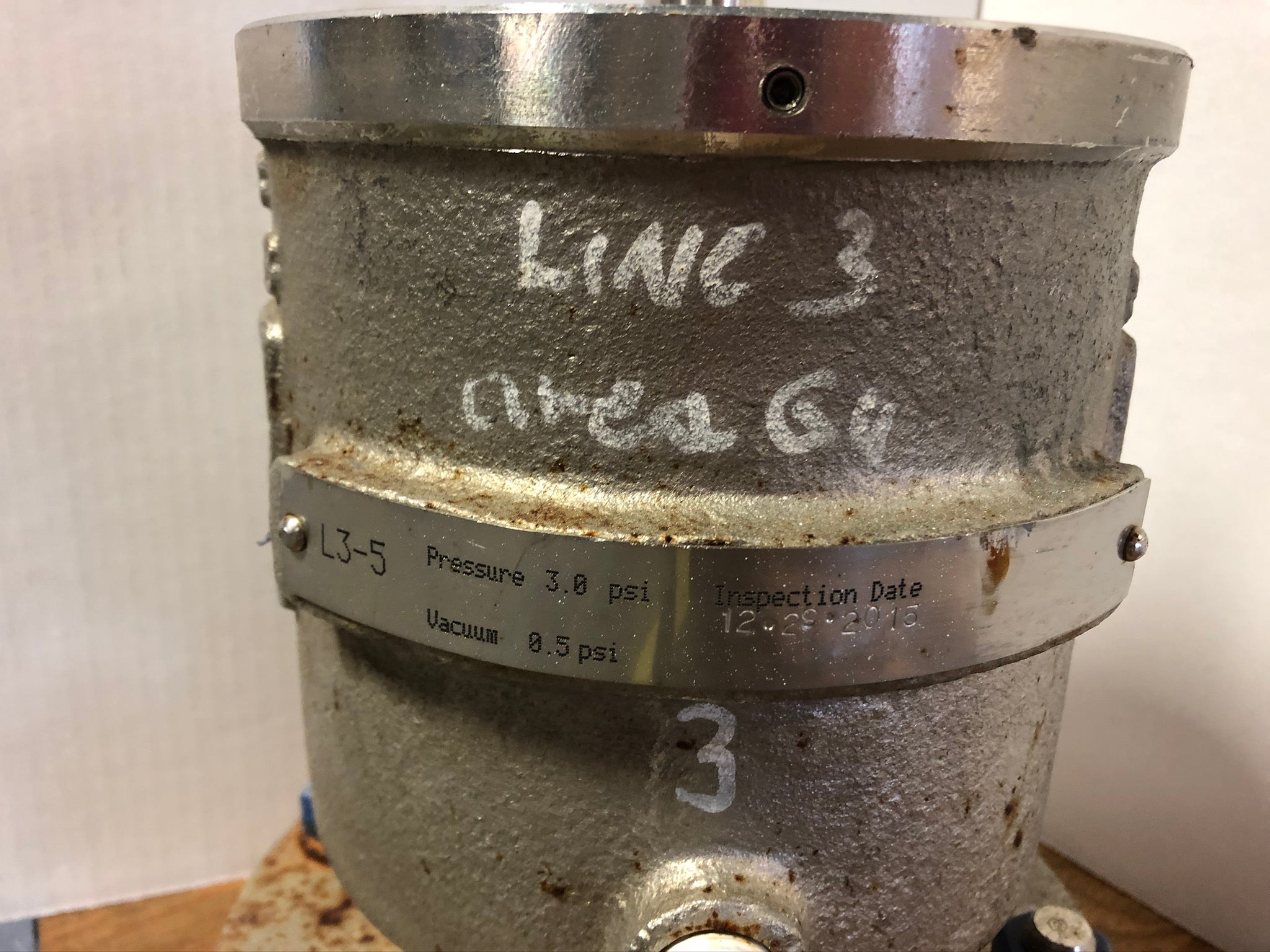 ERL Commercial Marine Tank Barge Equipment L3-5 Stuffing Box 0.5-3.0 PSI